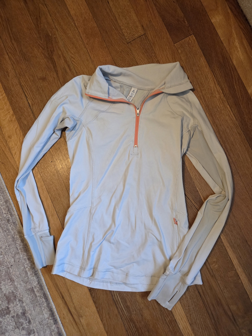 Lululemon Womens Long-Sleeve Quarter-Zip Performance Top